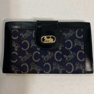 Celine Kiss Lock Wallet vintage ￼‎